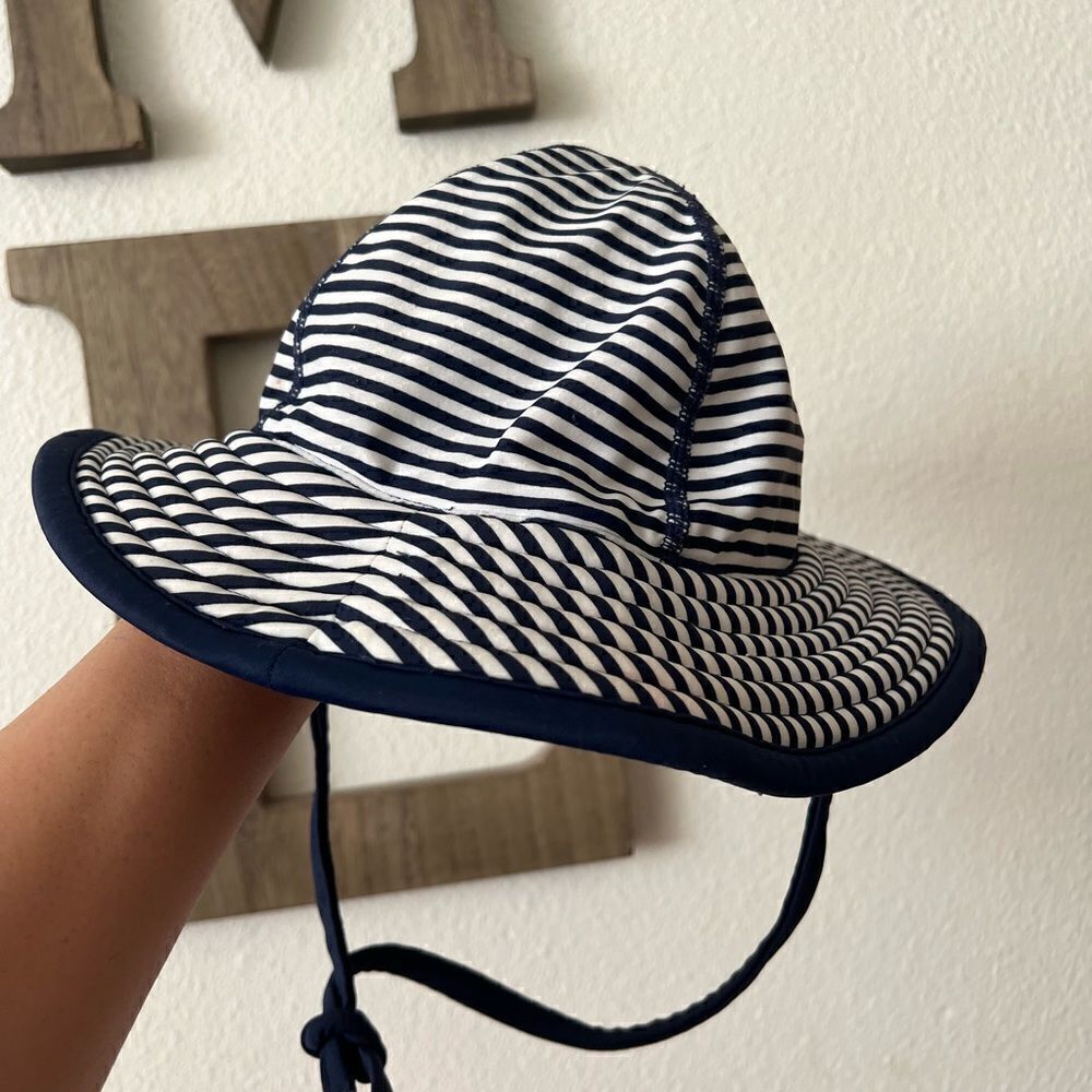 Hanna Striped Swim Hat Kids XS